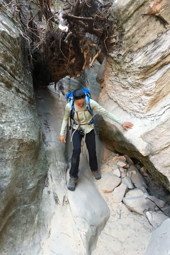 zion national park slot canyons