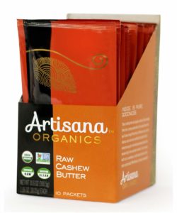 Artisana Organics Raw Cashew Butter Snack Pouches