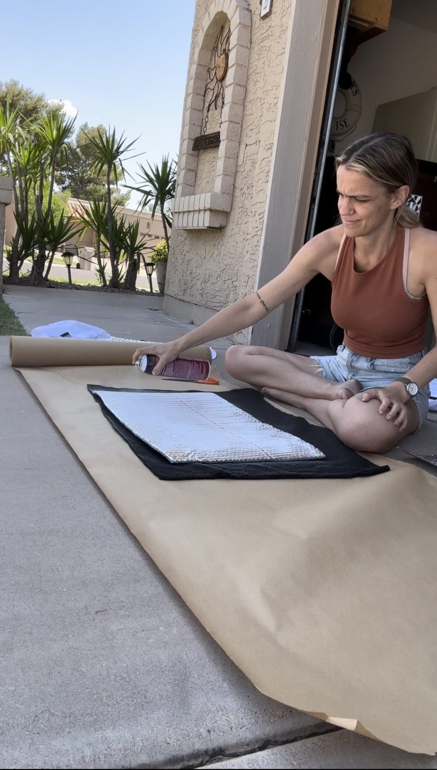 How To Cover Car Windows For Sleeping (2 Options) kiki la gringa