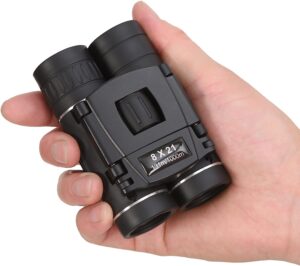 Anourney 8x21 Mini Compact Pocket Binoculars