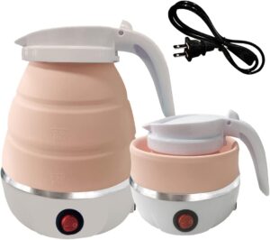  Sekaer Portable Electric Tea Kettle Travel Small Mini