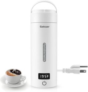 Sekaer Portable Electric Tea Kettle