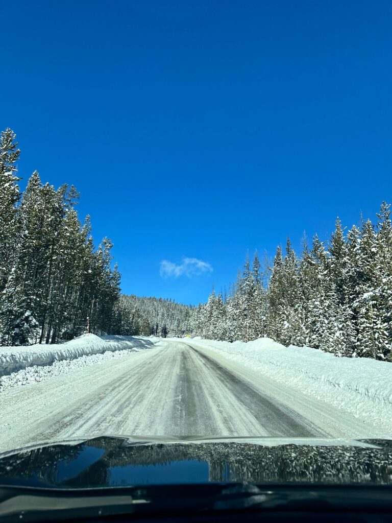 driving in winter weather in montana